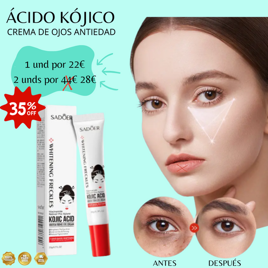 Ácido Kójico - Crema de ojos